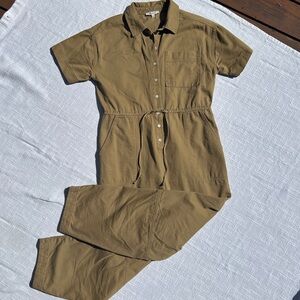 Women's Madewell Tan Jumpsuit
